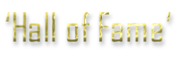 ‘Hall of Fame’
